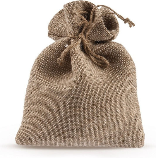Mizoo Fabric Christmas Pouch for Gift Brown 9x7cm.