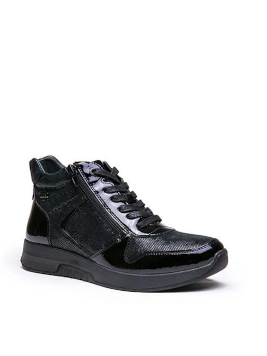 Ghete Dama De Piele Negre 5188-17-Negru