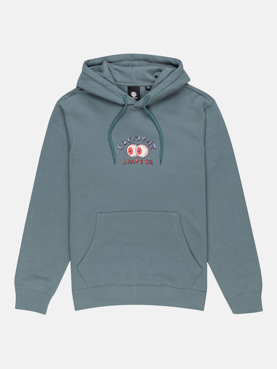 Element Sweatshirt with Hood Petrol