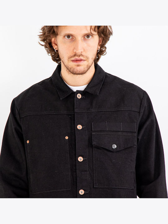 Jeansjacke Jacke Schwarz