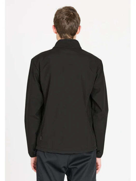 Winter Jacke Softshell Wasserdicht und Winddicht Black