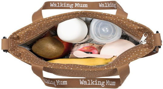 Walking Mum Ισοθερμική Τσάντα Ώμου Poppy Μ34 x Π21 x Υ14εκ.