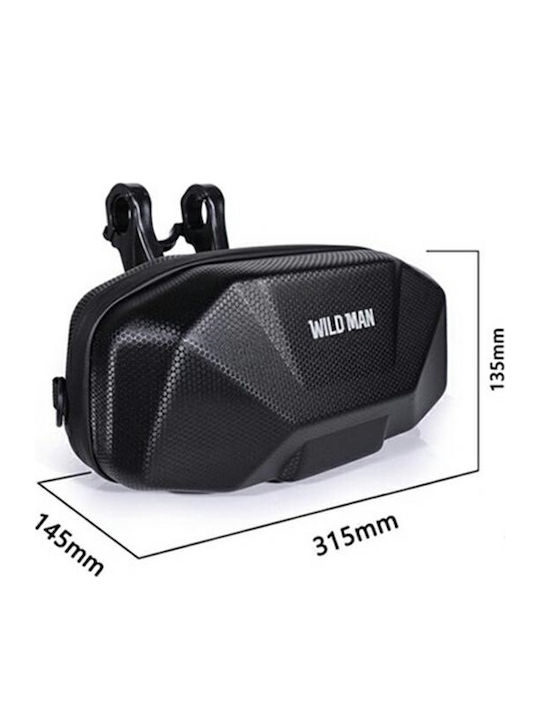 Wildman Gears GT001161 Geantă pentru cadru bicicletă Negru