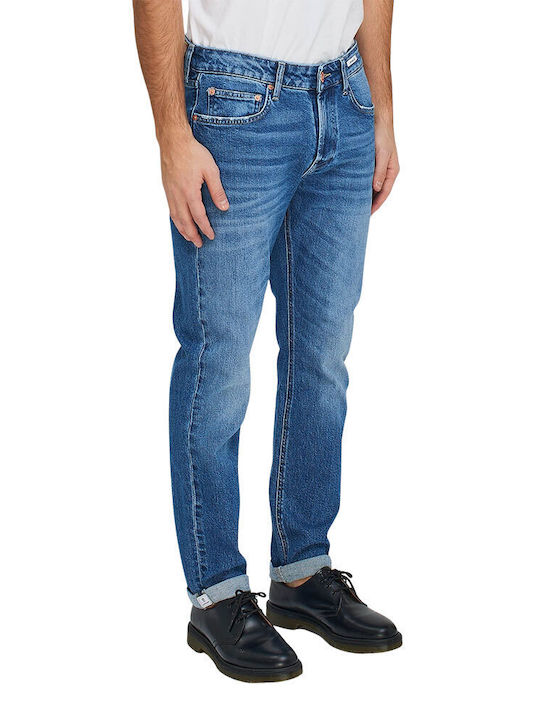 Uniform Jeans Men's Denim Pants in Slim Fit Blue