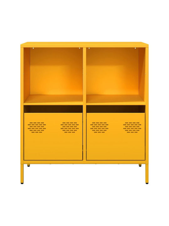 Metal Storage Shelf Unit W68xD39xH73.5cm