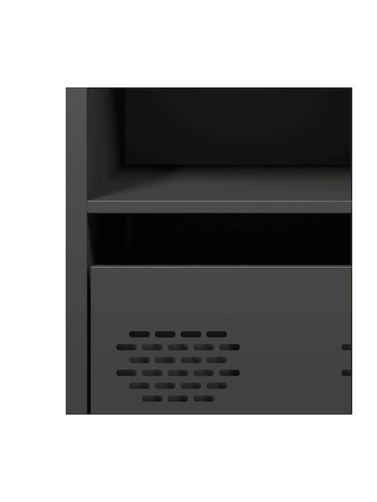 Metal Storage Shelf Unit M35xW39xH73.5cm