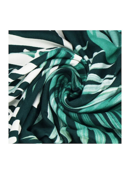Husă Elastică Scaun Green Floral 1buc
