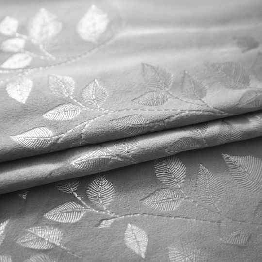 SpitiBazaar Κουρτίνα με Τρουκς Γκρι 260x275εκ.
