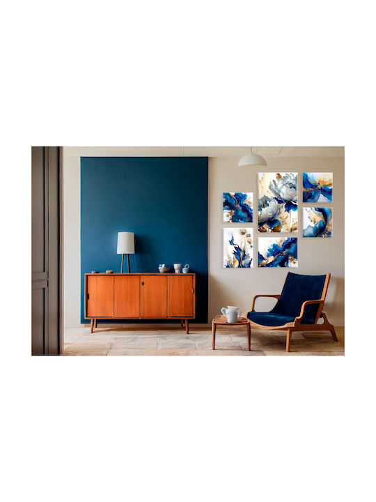 Decowalls Εξάπτυχος Πίνακας σε Καμβά 100x140cm