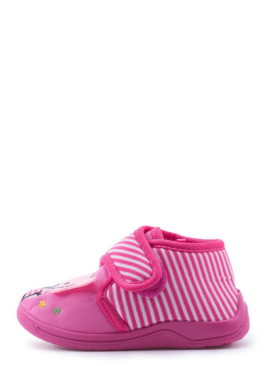Kids Slippers Boots Fuchsia