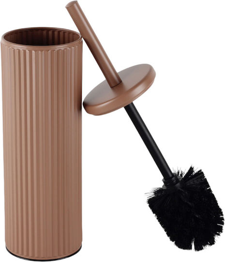 Ankor Metallic Toilet Brush Brown