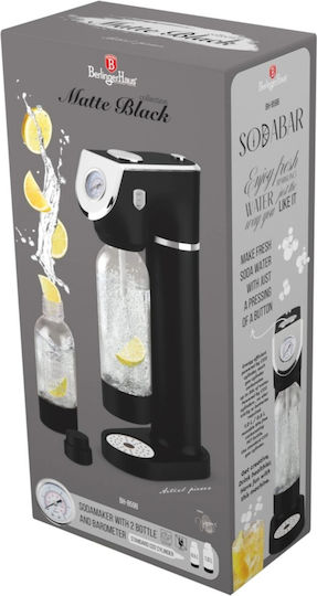 Aparat de băuturi carbogazoase Black Vantage Berlinger Haus Bh 8598
