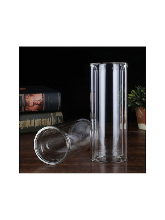 Set 6 Double-walled Glasses Quasar Co. Heat-resistant Glass Transparent 350 Ml