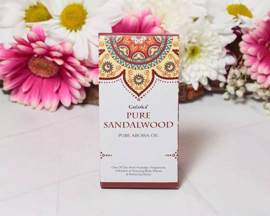 Αρωματικό Έλαιο Σανδαλόξυλο Goloka Sandalwood Fragrance Oil 10ml