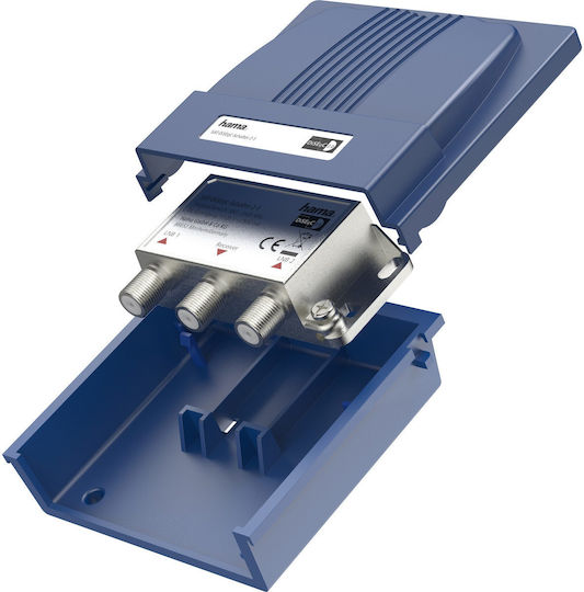 Splitter cablu coaxial Hama 205289 Albastru