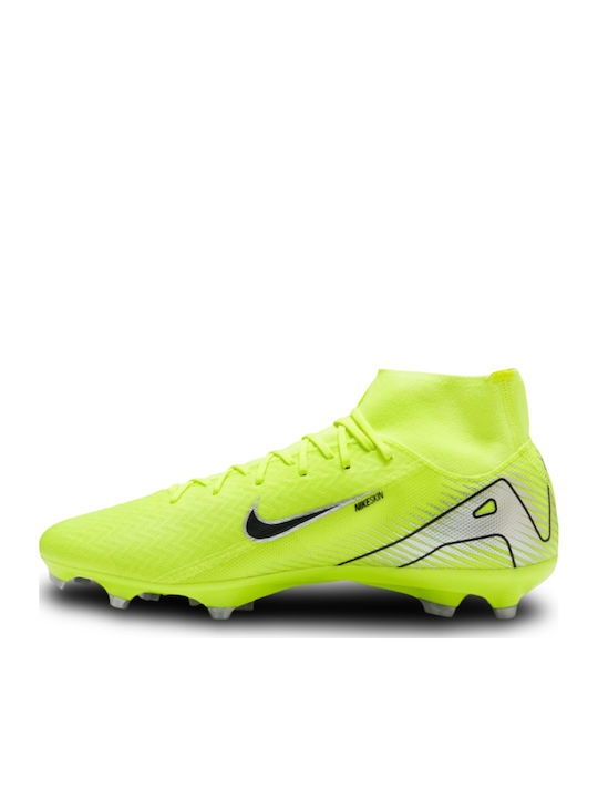 Nike Mercurial Superfly 10 Academy Football Shoes with Cleats Yellow