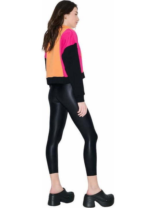 Pcp Lynn Women's Cropped Everyday Legging High Waisted Black