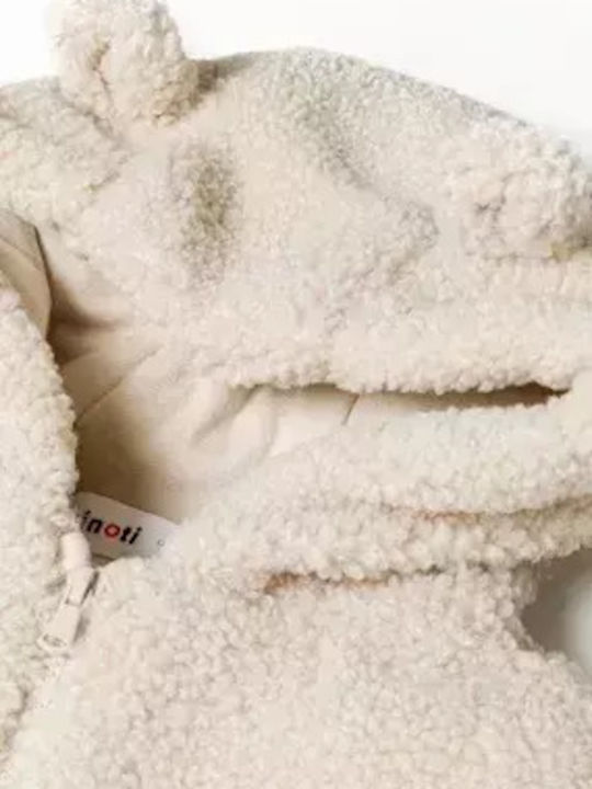 Minoti Baby Bodysuit for Going Out Long-Sleeved Beige