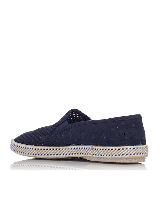 Ανατομικά Πάνινα Ανδρικά Slip-On Μπλε