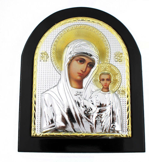 Icoană cu Fecioara Maria Bază 16.5x14cm 1ek01