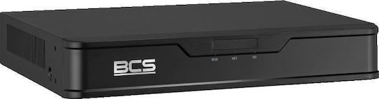 BCS BCS-P-NVR0401-4KE-III Καταγραφικό NVR 4 Καναλιών με Ανάλυση 4K