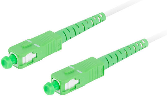 Lanberg Lanberg Optische Faser Kabel SC/APC-SC/APC 30m Weiß