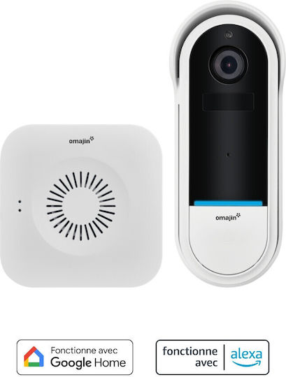 Smart Wireless Video Doorbell Tuya Omajin By Netatmo