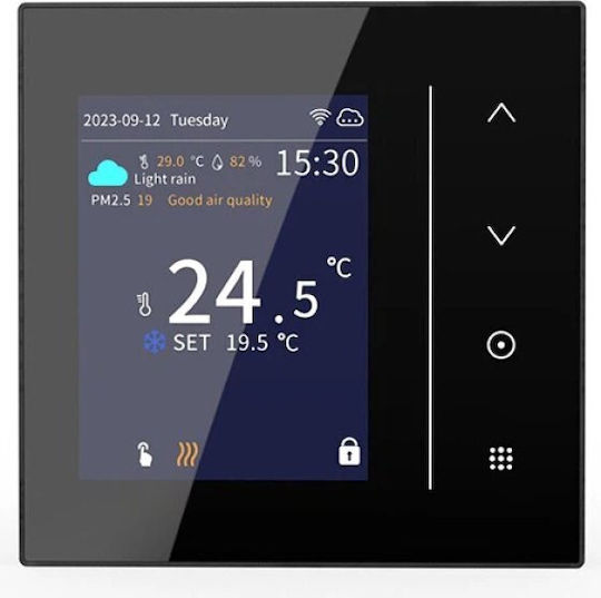 Hysen Цифров Термостат за Помещение Умни с Тъчскрийн и Wi-Fi