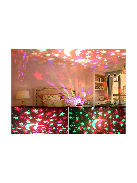 Lumini LED Lampă de proiecție pentru copii Negru 13x11cm
