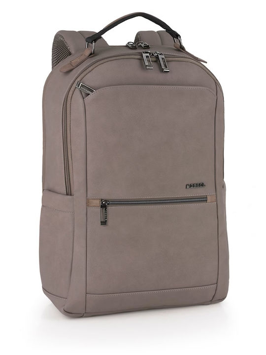 Gabol Backpack for Laptop 15.6 Inches in Beige Color
