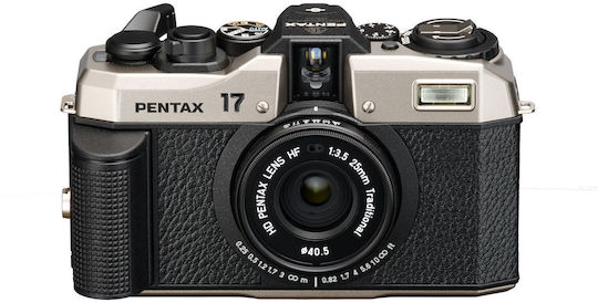 Pentax 17 Φωτογραφική Μηχανή με Film Dark Silver