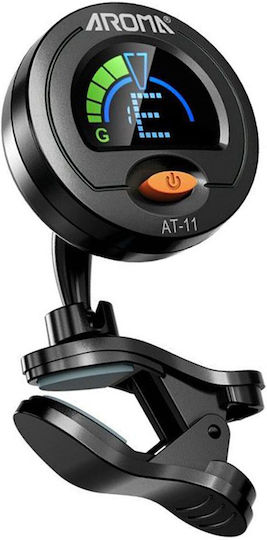 Aroma Chromatic Tuner AT-11 in Black Color