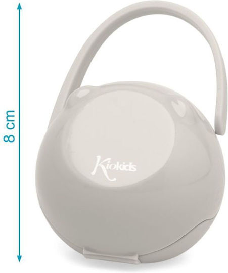 Kiokids Fall Schnuller aus Plastik Gray
