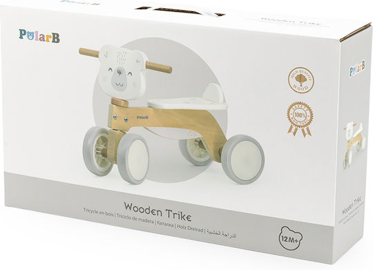 Viga Toys Teddy Bear For 3-5 Years White