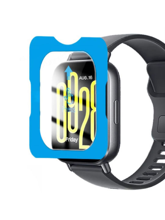 2x Закален стъклен инсталационен рамка Erbord Xiaomi Redmi Watch 5 Active