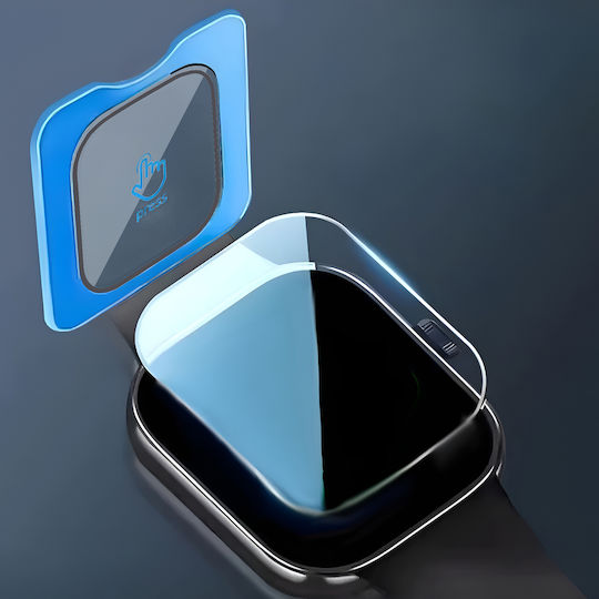 2x Закален стъклен инсталационен рамка Erbord Xiaomi Redmi Watch 5 Active