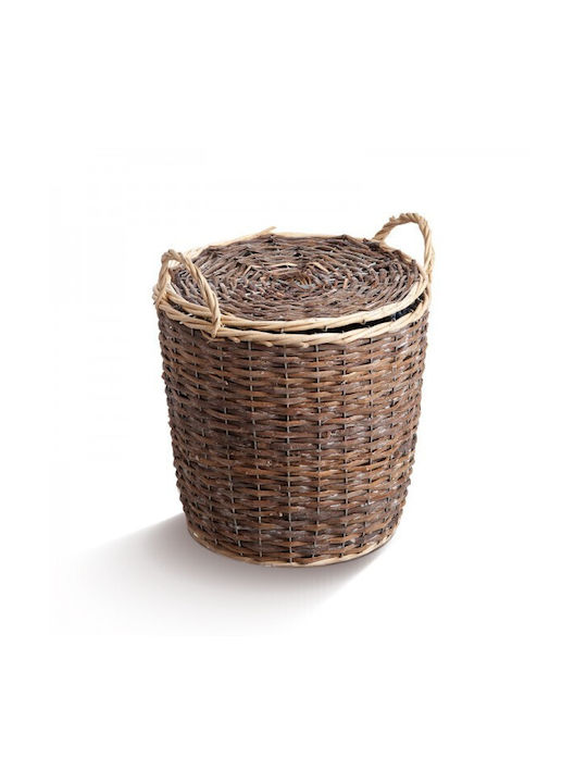 JK Home Decoration Set Decorative Baskets Bamboo Brown 3 Pieces
