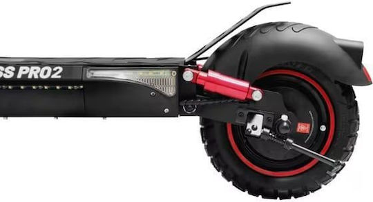 UrbanGlide Escooter Ecross Pro II 48V 800W Trotinetă Electrică cu Viteză Maximă 25km/h și Autonomie Maximă 50km în Culoare Neagră