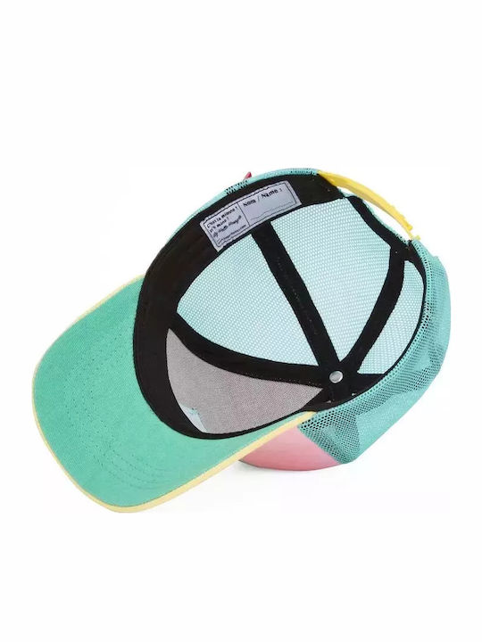 Hello Hossy Kids' Hat Jockey Fabric Multicolour