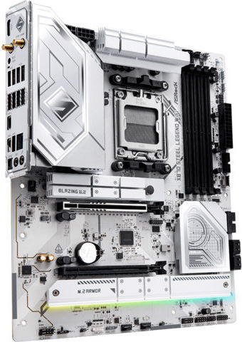 ASRock Steel Legend WiFi X870 Mainboard ATX mit AMD AM5 Sockel