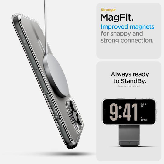 Spigen Ultra Hybrid Umschlag Rückseite Kunststoff 2mm Weiß (iPhone 17 Pro Max / iPhone 17 Pro / iPhone 16 Pro Max)