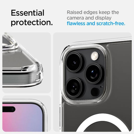 Spigen Ultra Hybrid Umschlag Rückseite Kunststoff 2mm Weiß (iPhone 17 Pro Max / iPhone 17 Pro / iPhone 16 Pro Max)