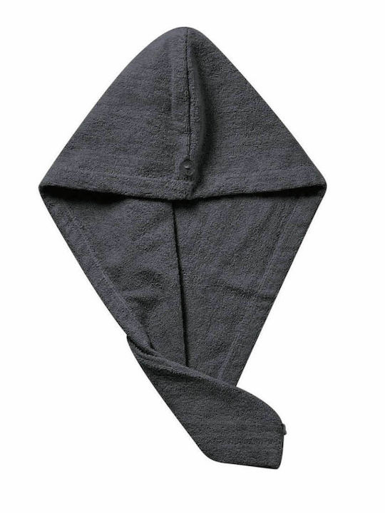 Kentia Facecloth Turban 24x64cm Gray Weight 450gr/m²