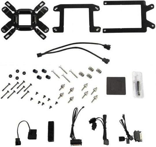 Silverstone IceGem 280 aRGB Răcire Cu Lichid AIO CPU Cu 2 Ventilatoare 140mm