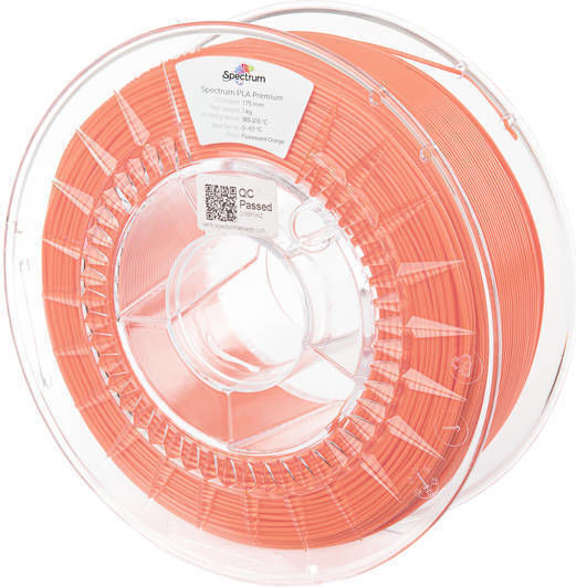 Spectrum PLA 3D Printer Filament 1.75mm Orange 1kg