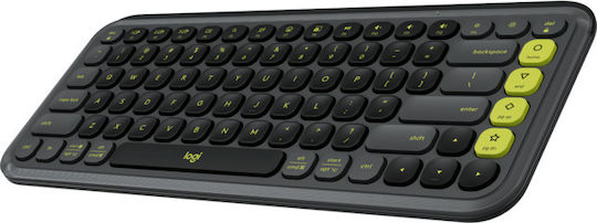 Logitech Pop Icon Wireless Bluetooth Keyboard Only English US Green