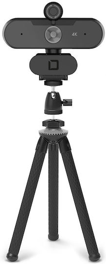Dicota PRO Plus 4K Web Camera 60FPS με Autofocus D31888