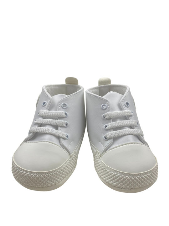 Esthisis Baby Sneakers White Laces F0360 Ecru