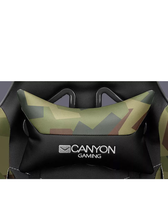 Canyon Argama GС-4AO Καρέκλα Gaming Δερματίνης με Ρυθμιζόμενα Μπράτσα Military