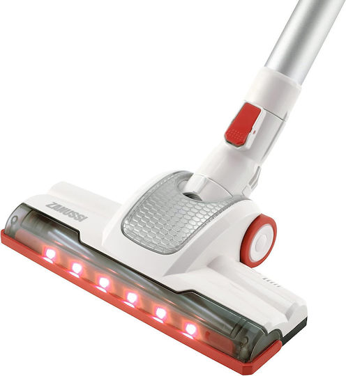 Zanussi ZHS-32802-RD Επαναφορτιζόμενη Σκούπα 2 σε 1 Stick & Χειρός 22.2V Κόκκινη/Ασημί